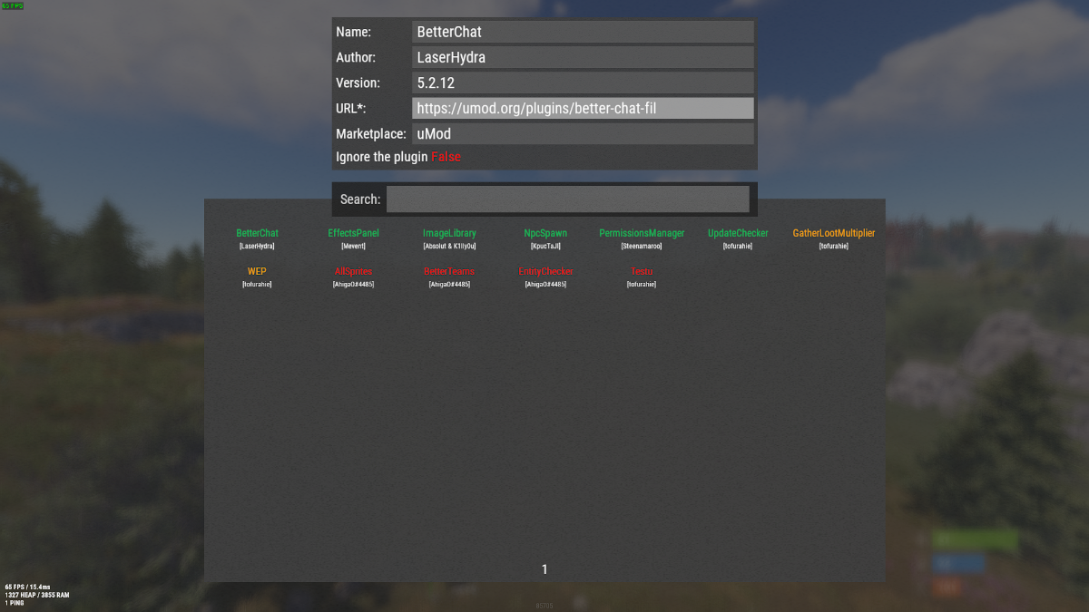 Update Checker setup UI